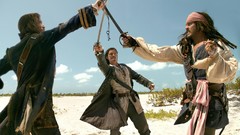 Movies Johnny Depp Pirates of the Caribbean Fighting Orlando 