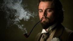 Movies Leonardo DiCaprio smoking pipes smoking pipe Django 