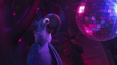 Movies love Birds macaw Rio 3d disco ball 20th century fox 