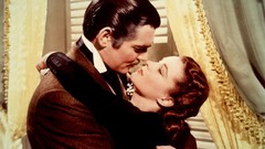 Movies love embrace Gone with the Wind vivien leigh clark gable