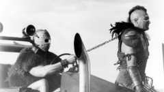 Movies Mad Max grayscale