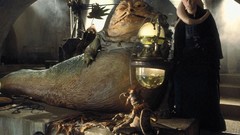 Movies palace star wars science fiction futuristic jabba Bib 