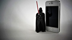 Movies star wars dart Darth Vader iphone lightsabers apple inc 