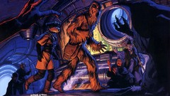 Movies star wars science fiction chewbacca artwork video games 