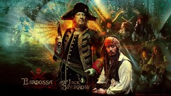 Movies text ships Symbols pirates Johnny Depp Pirates of the 