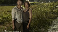 Movies the walking dead walking dead lauren cohan Steven Yeun