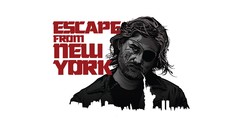 Movies white background fan art artwork Kurt Russell Escape 
