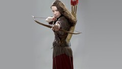 Movies woman Actress arrows anna popplewell bow (weapon) 