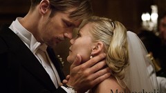 Movies woman Kirsten Dunst alexander skarsgard Melancholia 
