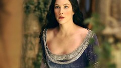 Movies woman Liv Tyler Actress blue eyes brunettes Arwen the 