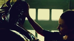 Movies woman Robots Celebrity Actress evangeline lilly Real 