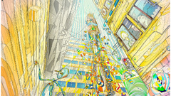 Multicolor artwork Matei Apostolescu