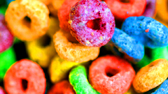 Multicolor cereal Froot Loops