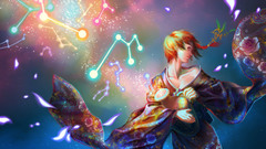 Multicolor Japanese clothes