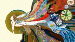 Multicolor kimono Fairies Yoshitaka