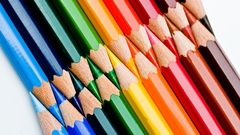 Multicolor rainbows Pencils