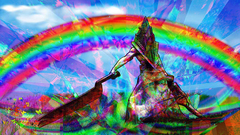 Multicolor Silent Hill rainbows