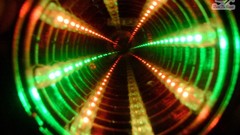 Multicolor spiral vortex