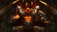 Multicolor world of warcraft orc Garrosh Hellscream video games 