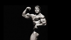 Muscle arnold schwarzenegger grayscale Mr Universe
