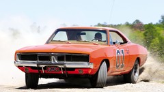 Muscle cars General Lee Dukes of Hazzard Dodge Charger R/T 