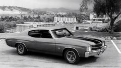 Muscle cars monochrome Chevrolet