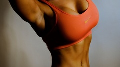 Muscles muscular huge boobs