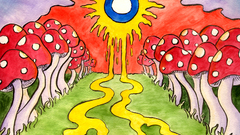 Mushrooms artwork