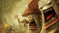 Mushrooms infected mushroom album covers