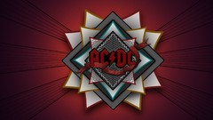Music ac dc logos rock band hard rock digital art