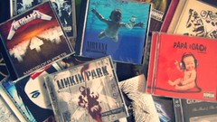 Music albums compact disc