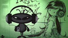 Music alien life forms