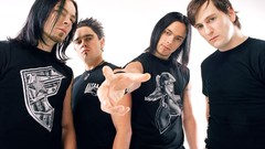Music band bullet for my valentine long hair musicians heavy 