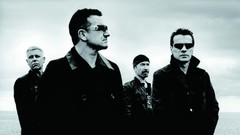 Music black and white u2