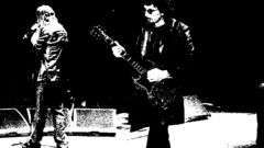 Music black sabbath monochrome
