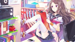 Music Books Shoes Plants Anime pens Calendar pink eyes anime 