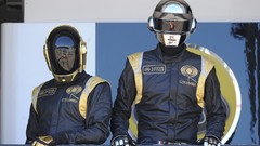 Music daft punk helmets formula one Lotus F1 Team