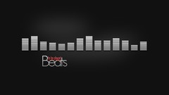 Music dark background beats minimalistic