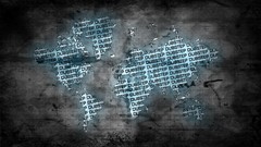 Music design continents dubstep artwork