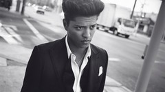 Music entertainment monochrome bruno mars