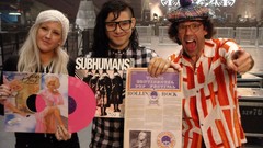 Music glasses plaid skrillex ellie goulding sonny moore