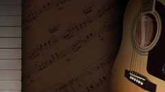 Music guitar notes tunes