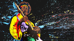 Music jimi hendrix artwork