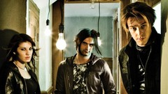 Music Men woman sick puppies singers Leather Jacket music bands 