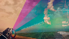 Music multicolor daft punk