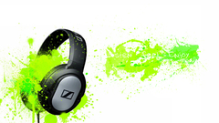 Music paint sennheiser splashes