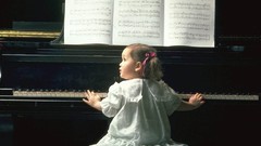 Music piano baby children