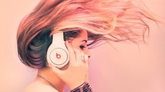 Music pink monster beat Dr.Dre Dj Girls
