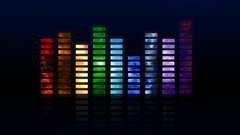 Music rainbows equalizer