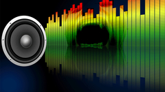 Music speakers equalizer Music